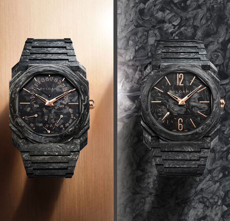 When Carbon Meets Gold Bulgari Octo Finissimo CarbonGold Automatic And