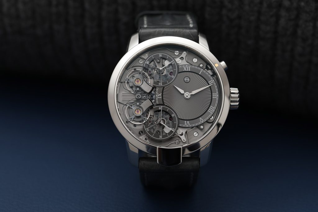 armin strom mirrored force resonance guilloche dial