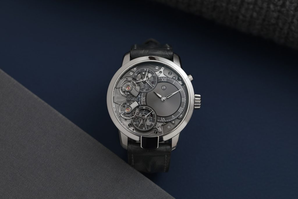 armin strom mirrored force resonance guilloche dial
