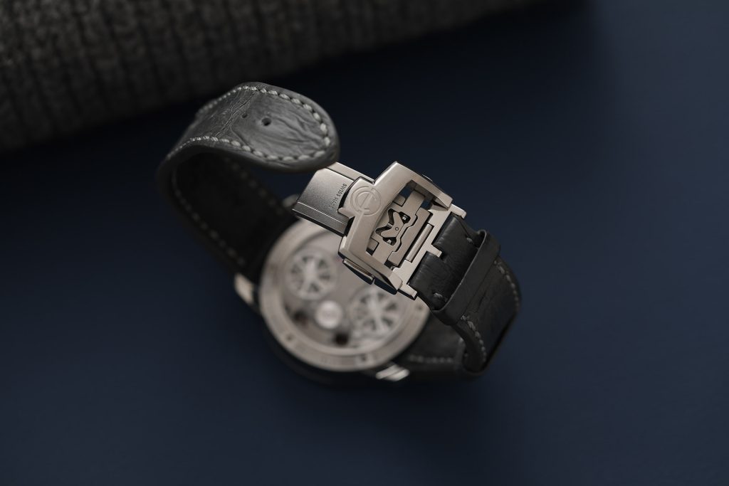 armin strom mirrored force resonance guilloche dial