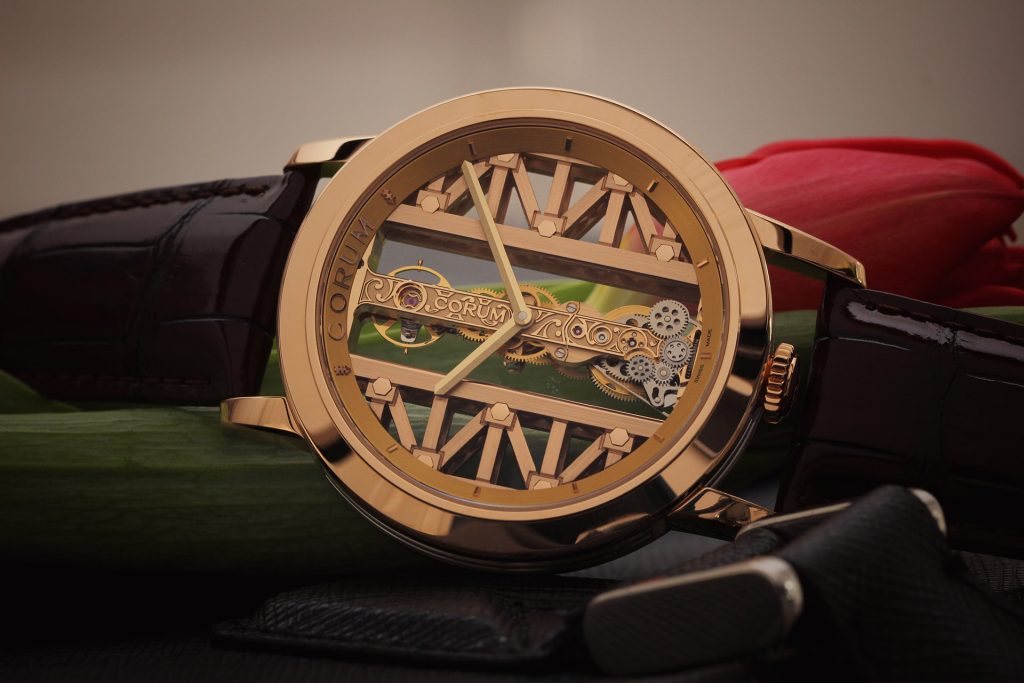 corum golden bridge round