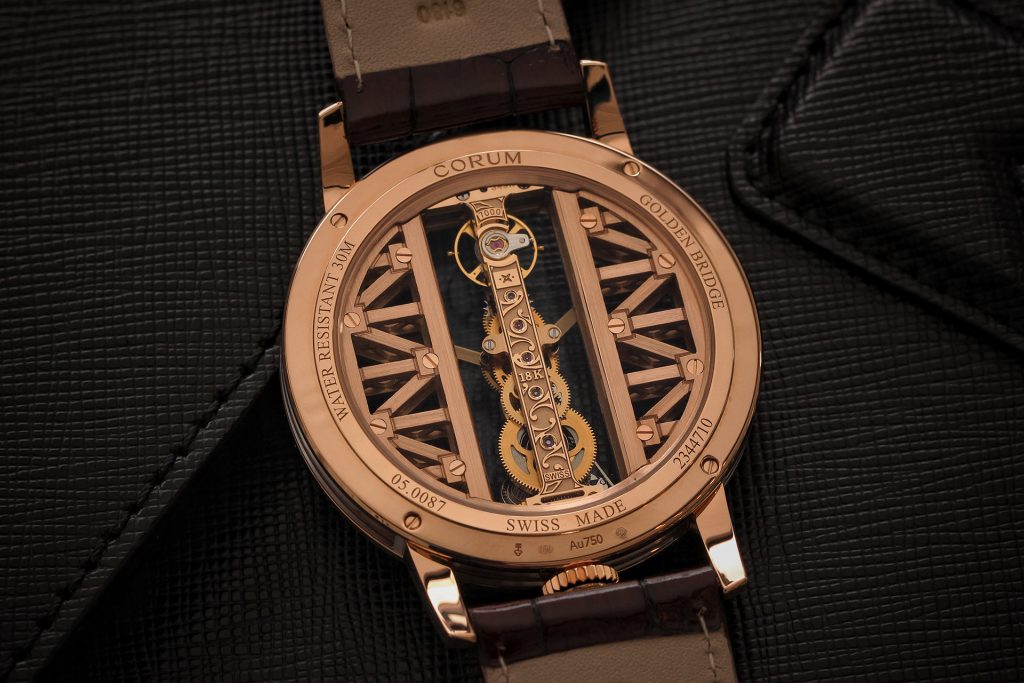 corum golden bridge round
