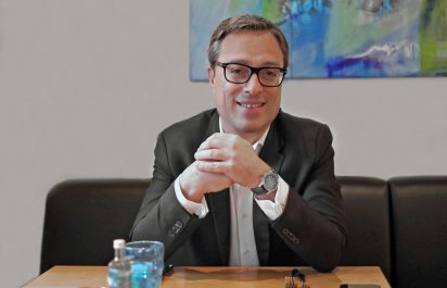 lunch with montblanc ceo nicolas baretzki