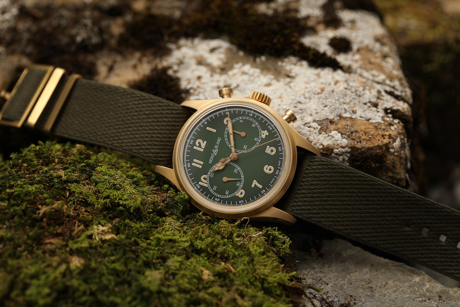 montblanc 1858 chronograph ref 119908