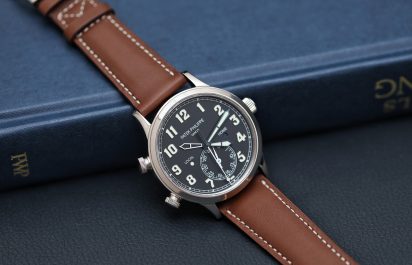 patek philippe 5524G calatrava pilot travel time