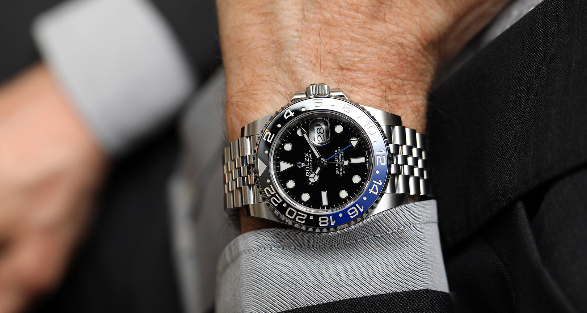 rolex gmt master ll 126710 BLNR