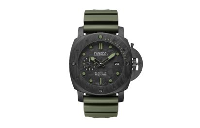 panerai submersible marina militare carbotech 47mm pam961