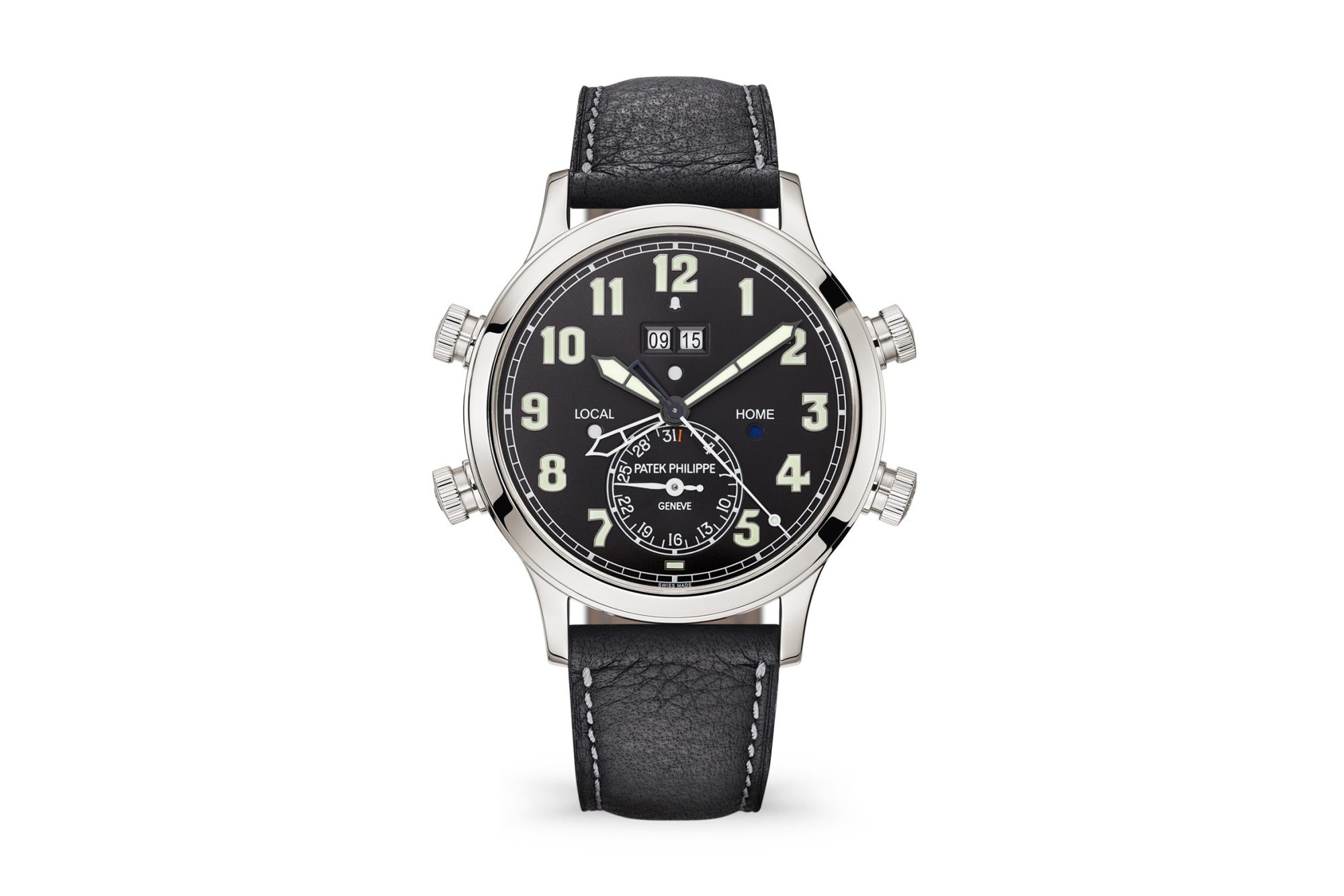 patek philippe alarm travel time 5520p