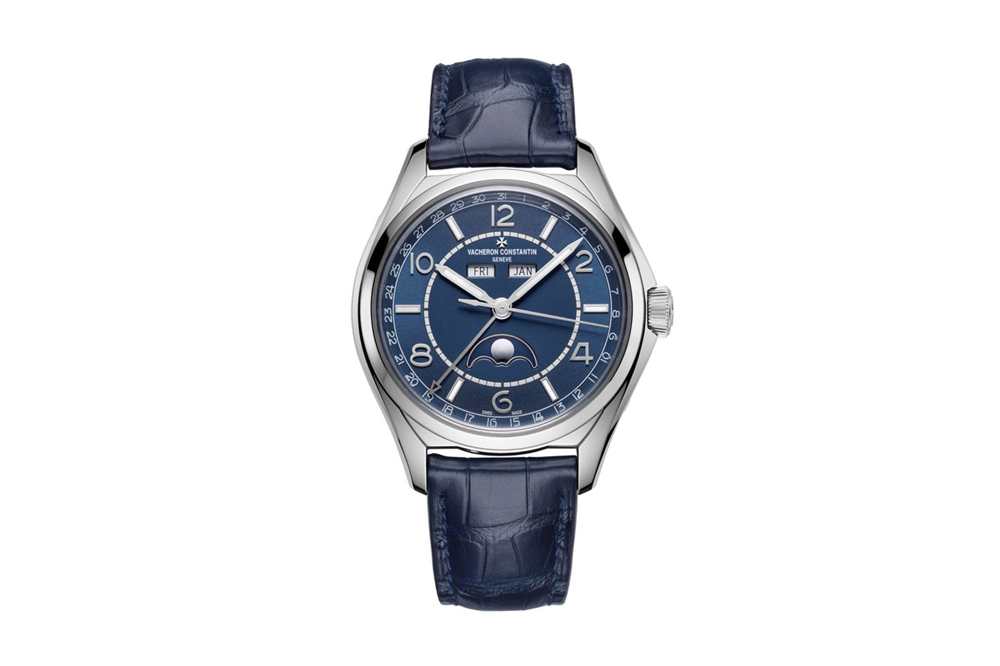 vacheron constantin fiftysix complete calendar petrol blue