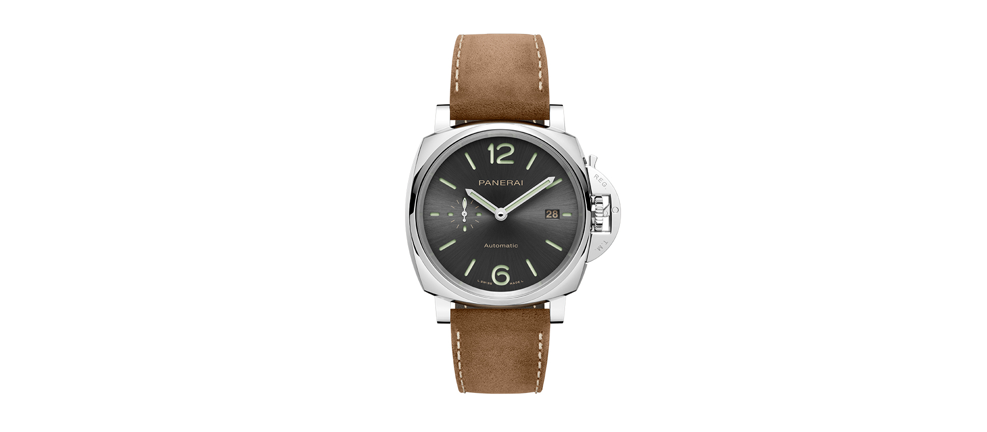 panerai pam904 luminor due 3 days automatic acciaio 42MM