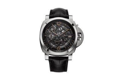 panerai lastronomo Pam 920 luminor 1950 tourbillon moon phases equation of time gmt 50mm