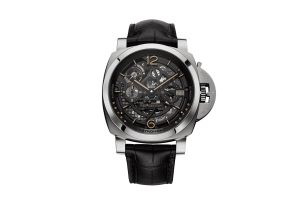 panerai lastronomo Pam 920 luminor 1950 tourbillon moon phases equation of time gmt 50mm