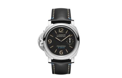 panerai pam796 luminor left handed 8 days acciaio 44mm
