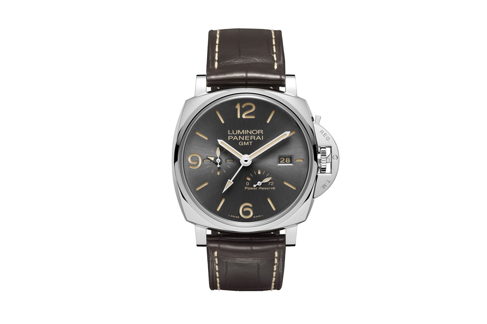 panerai pam944 luminor due 3 days automatic acciaio 45MM