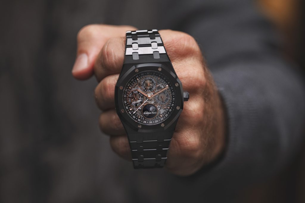 Audemars Piguet ブラックボールペン Audemars Piguet26579CE Royal Oak Black Ceramic Perpetual Calendar