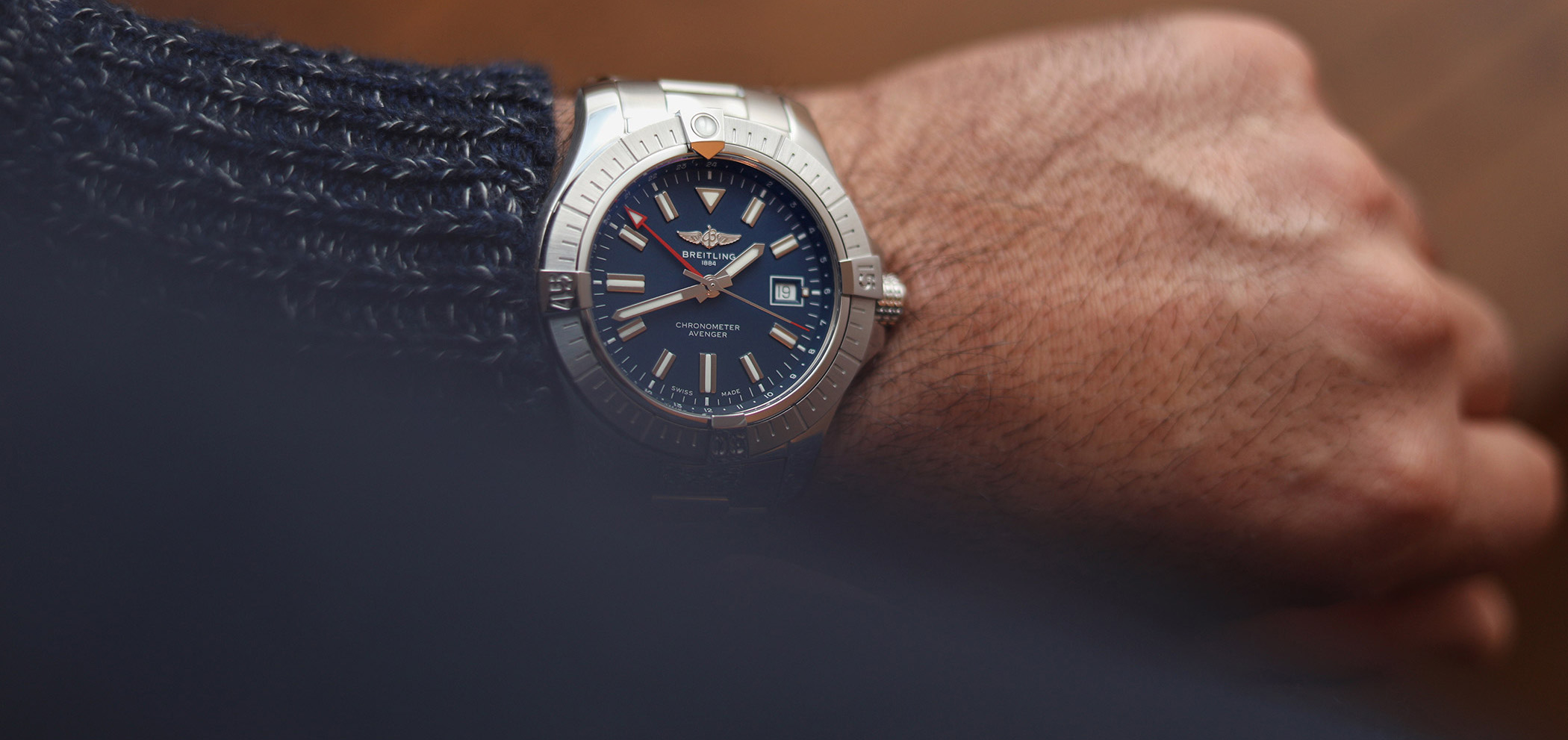 Breitling Avenger Automatic GMT 45:A32395101C1A1