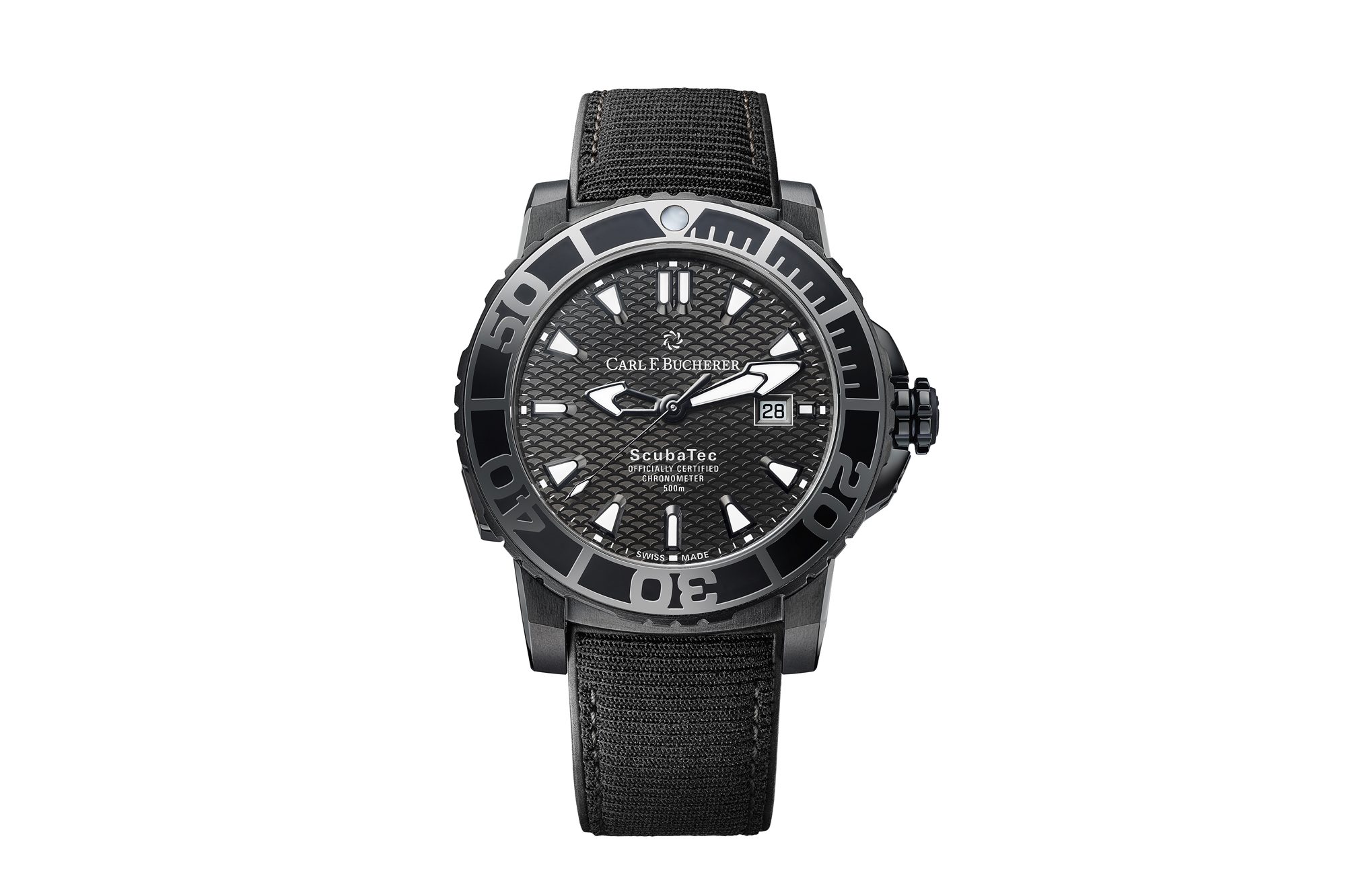 Carl F Bucherer Patravi Scubatec Black