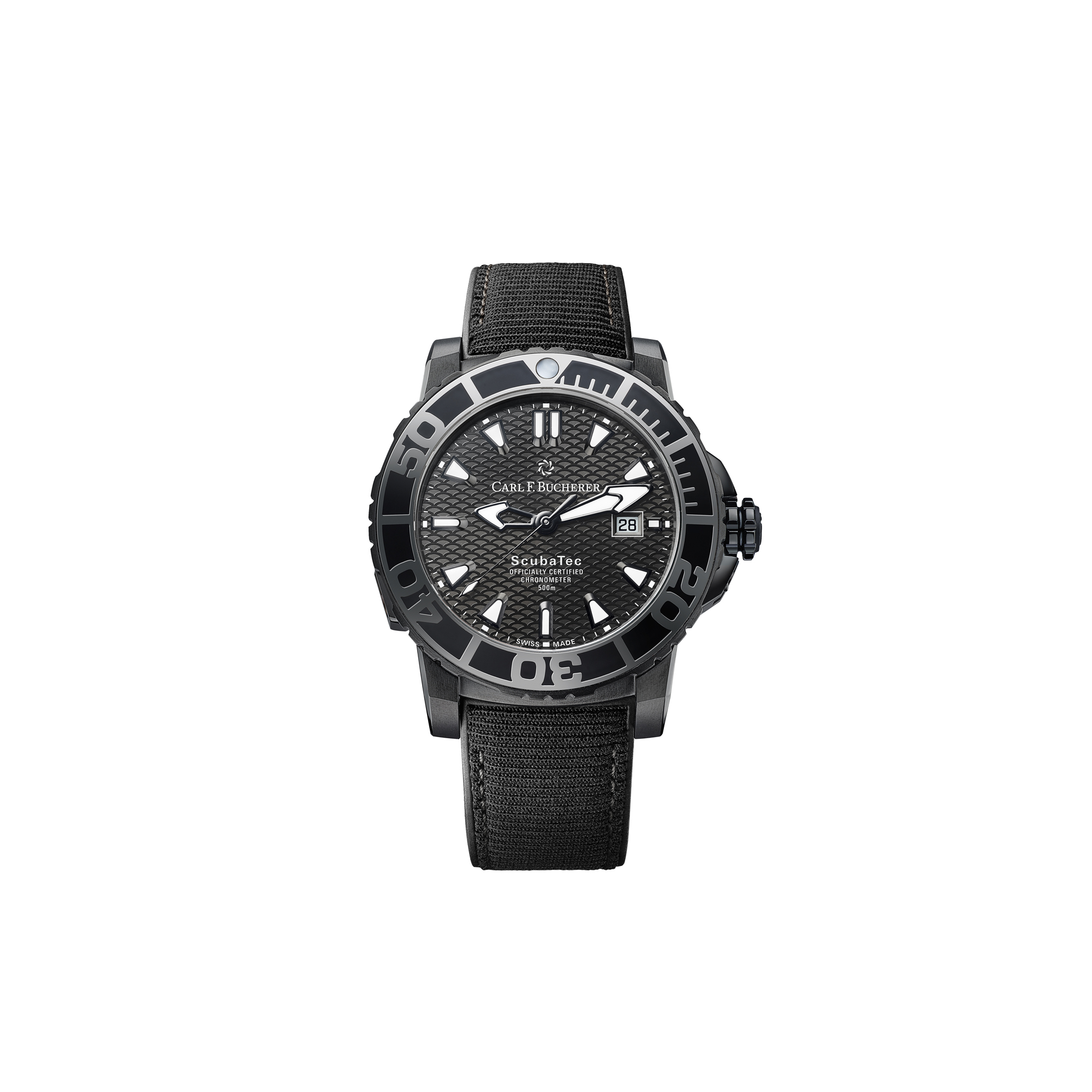 Carl F Bucherer Patravi Scubatec Black
