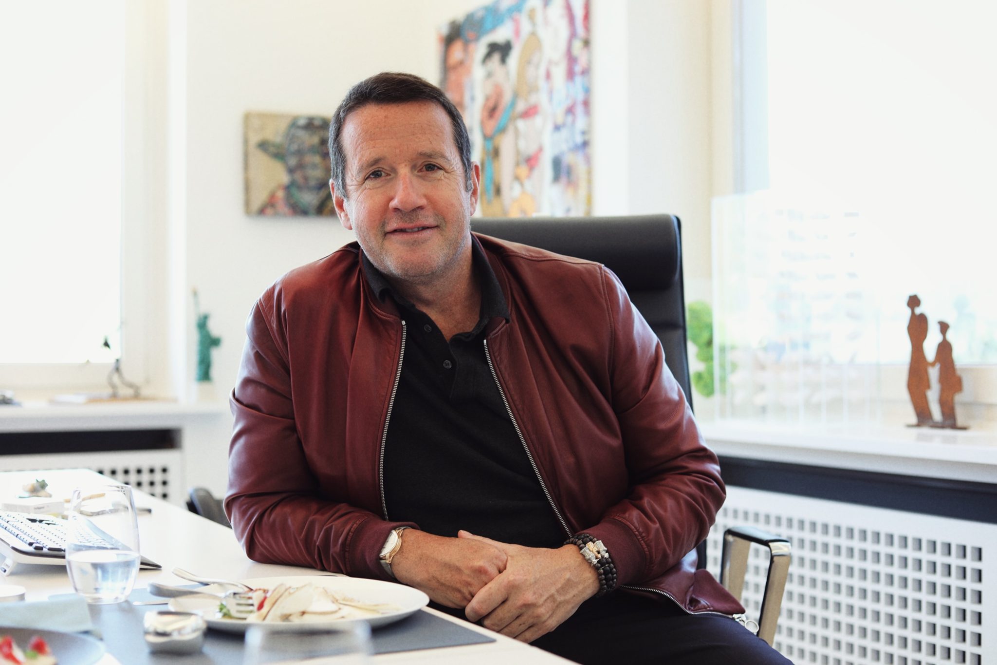 François-Henry Bennahmias, CEO of Audemars Piguet in his office
