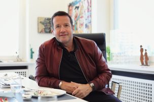 François-Henry Bennahmias, CEO of Audemars Piguet in his office