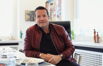 François-Henry Bennahmias, CEO of Audemars Piguet in his office