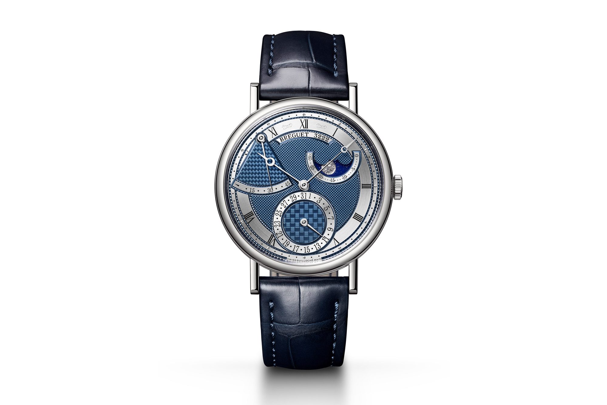 Breguet Classique 7137 in white gold blue dial 7137BBY59VU