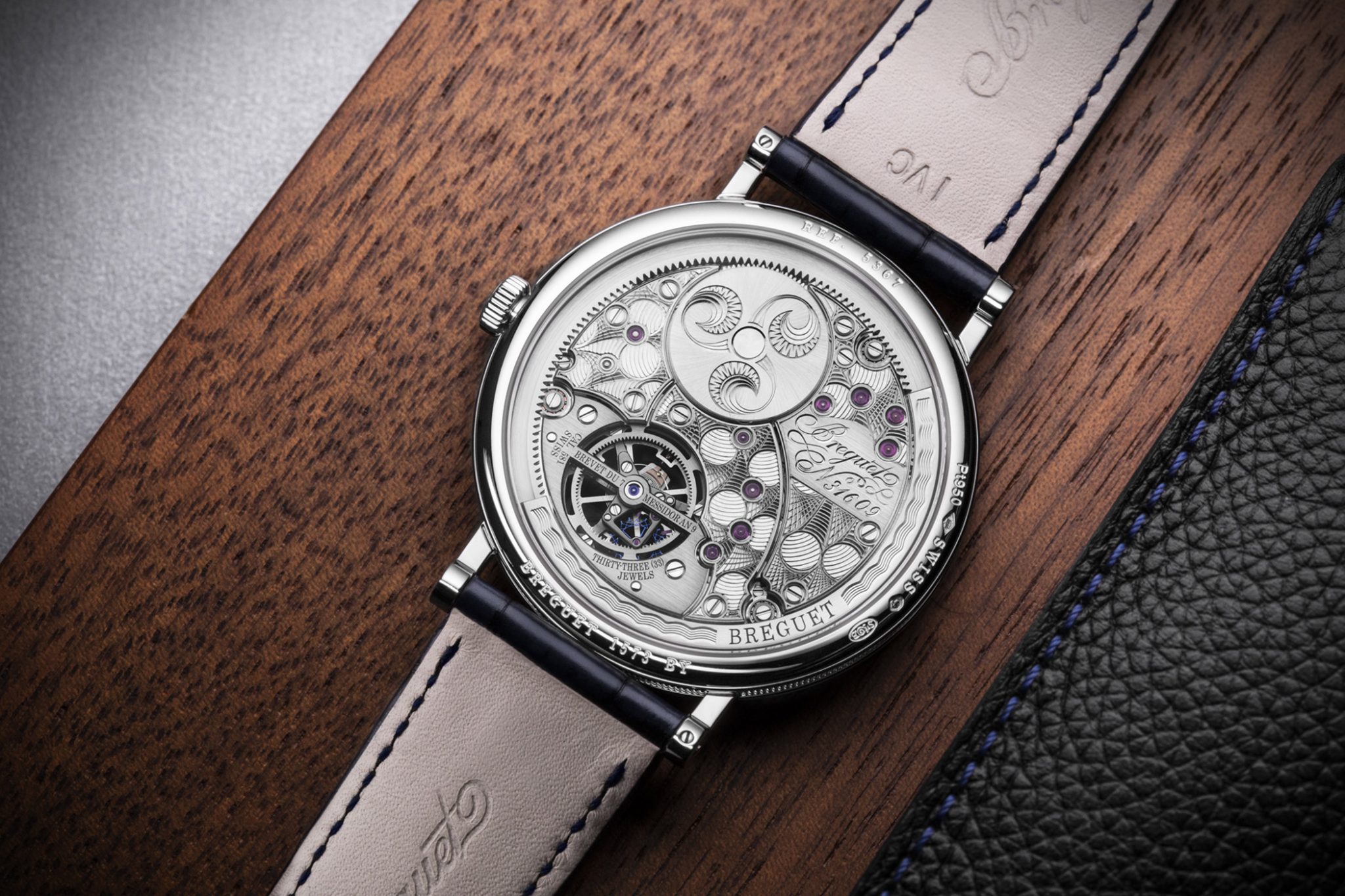 Breguet Classique Tourbillon Extra Plat Blue 5367PT2Y9WU