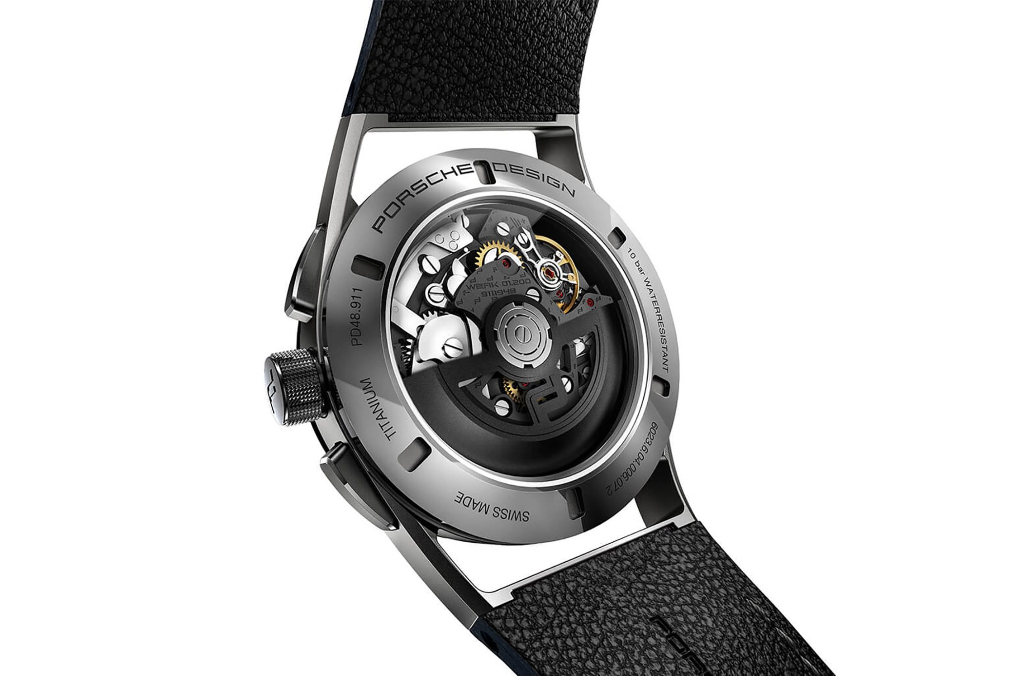 Porsche Design 1919 Chronotimer Flyback Blue Leather