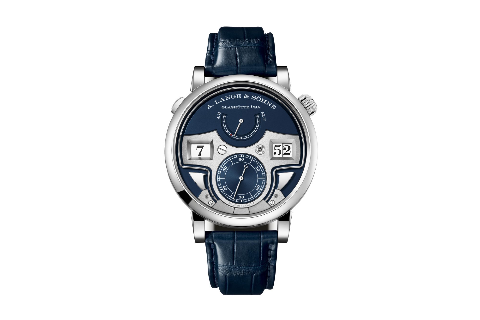 A. Lange und Soehne Zeitwerk Minutenrepetition ALS 147 028 F Cover Watches And Wonders 2020 Novelty