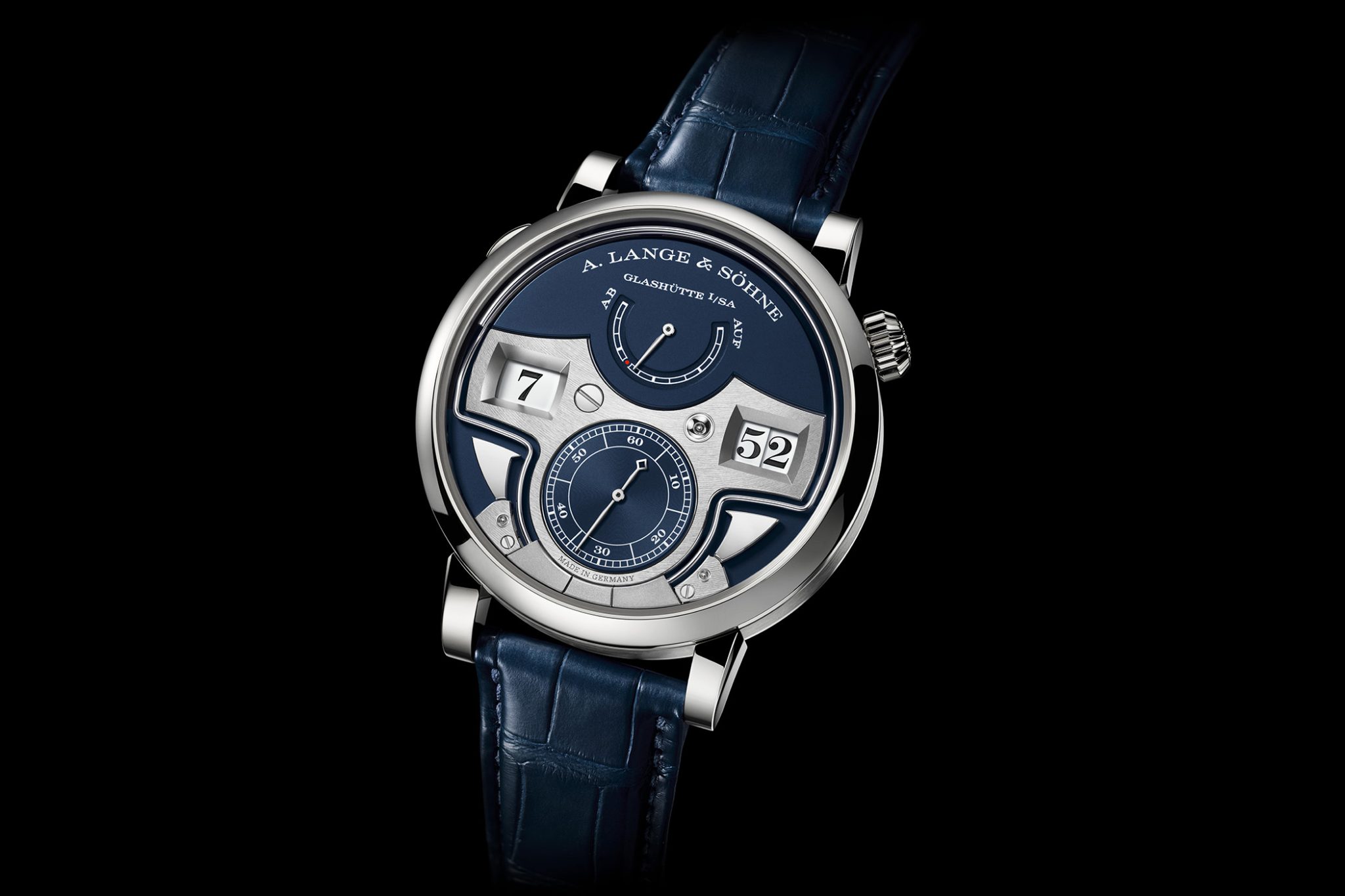 A. Lange und Soehne Zeitwerk Minutenrepetition ALS 147 028 F Front Watches And Wonders 2020 Novelty