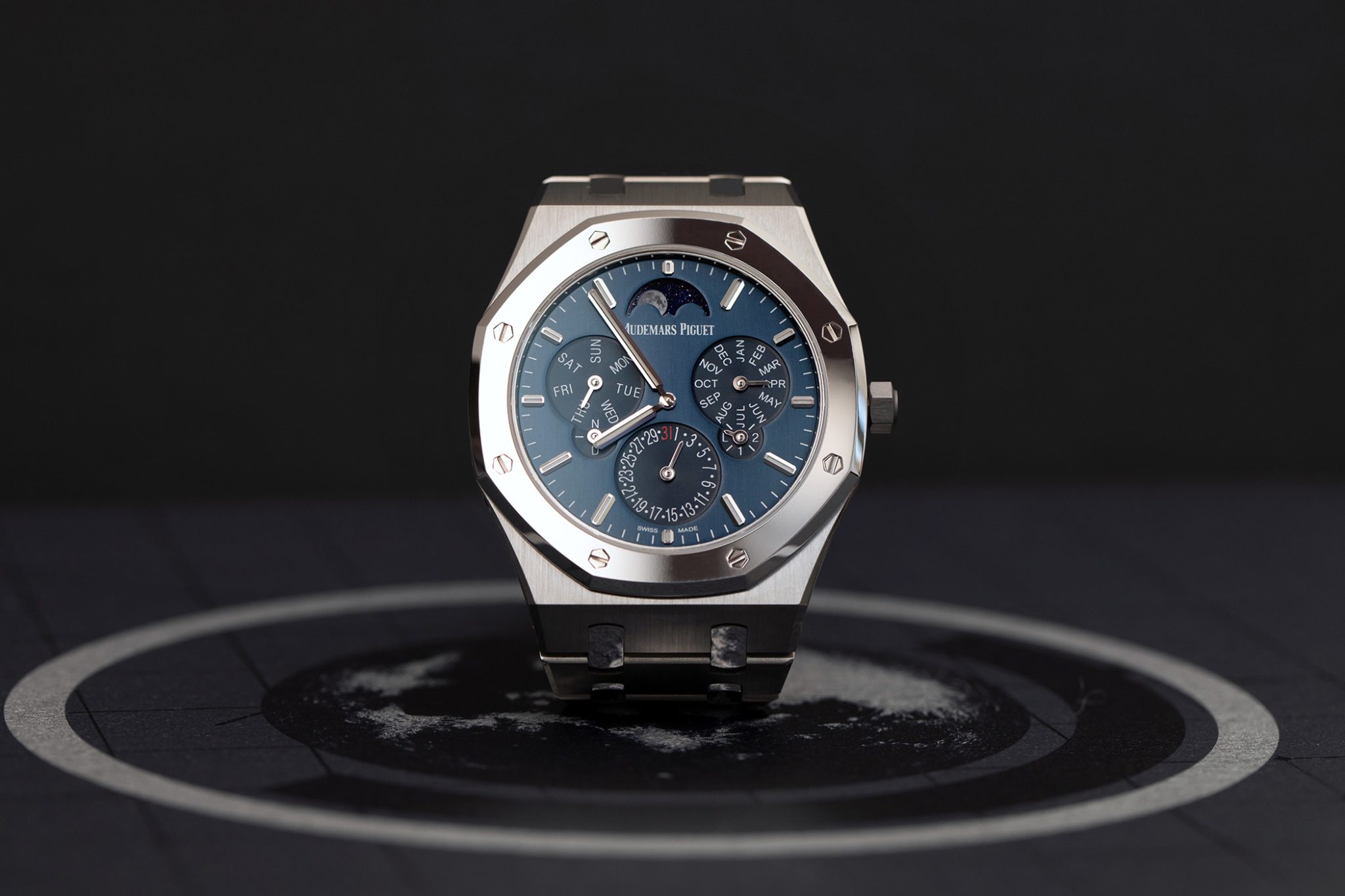 The Audemars Piguet Royal Oak Selfwinding Perpetual Calendar Ultra-Thin 26586IP.OO.1240IP.01