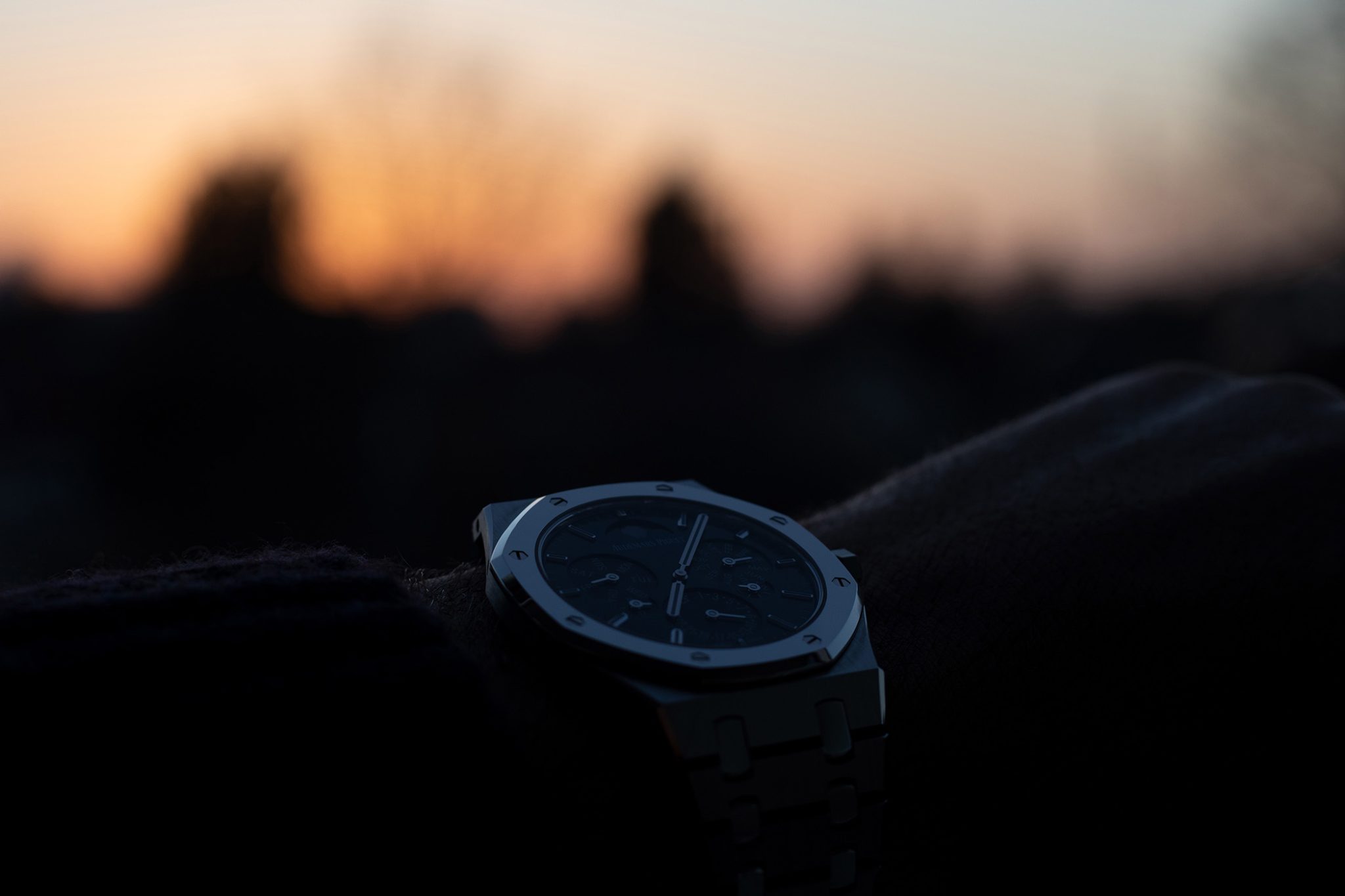 Sunset with the Audemars Piguet Royal Oak Selfwinding Perpetual Calendar Ultra-Thin 26586IP.OO.1240IP.01
