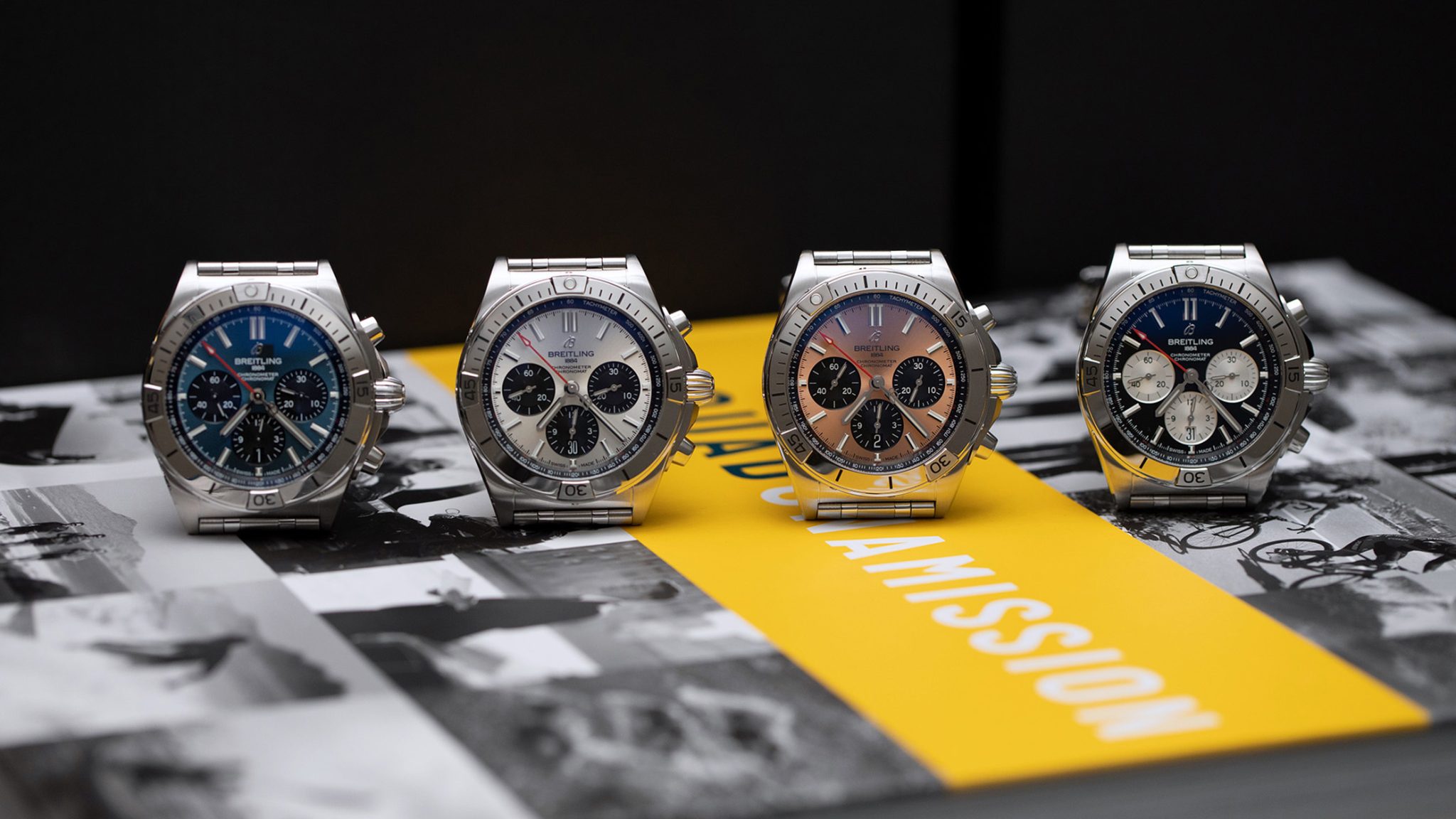 The new Breitling Chronomat collection, Chronomat B01 42 in Stainless Steel