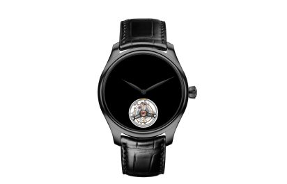 H. Moser & Cie Endeavour Tourbillon Vantablack Black Hands Ref. 1804-1206