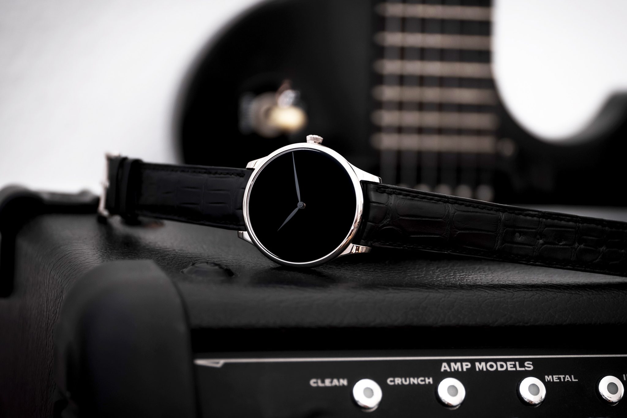H. Moser & Cie Venturer Vantablack Black Hands in 39mm Ref. 2327-0222