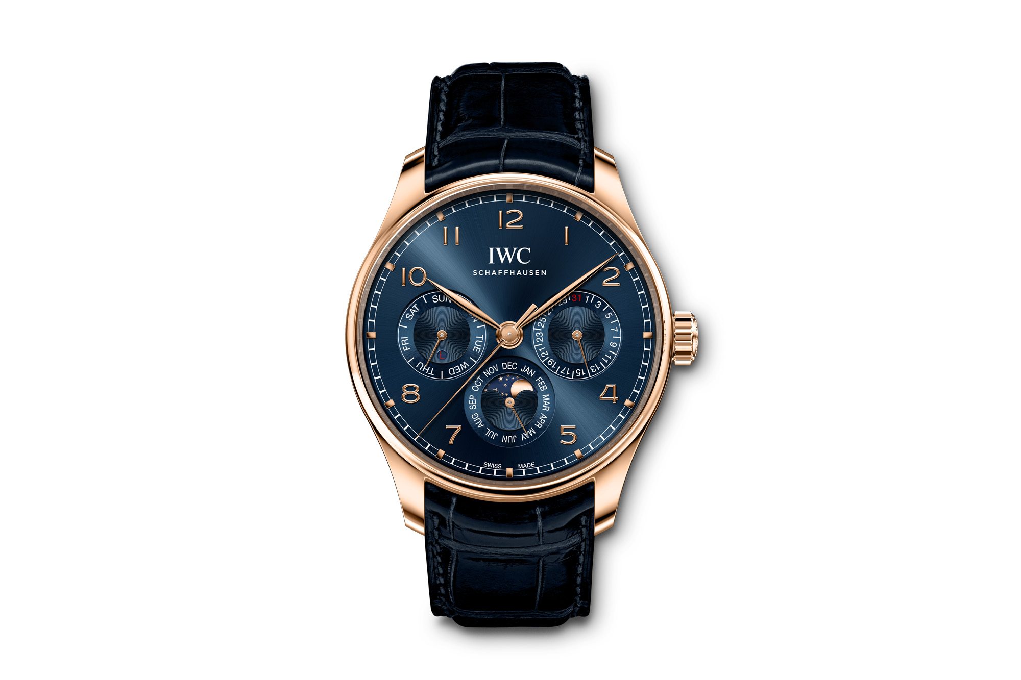 IWC Portugieser Perpetual Calendar 42 Ref IW344205 Boutique Edition in Rosegold Watches And Wonders 2020 Novelty