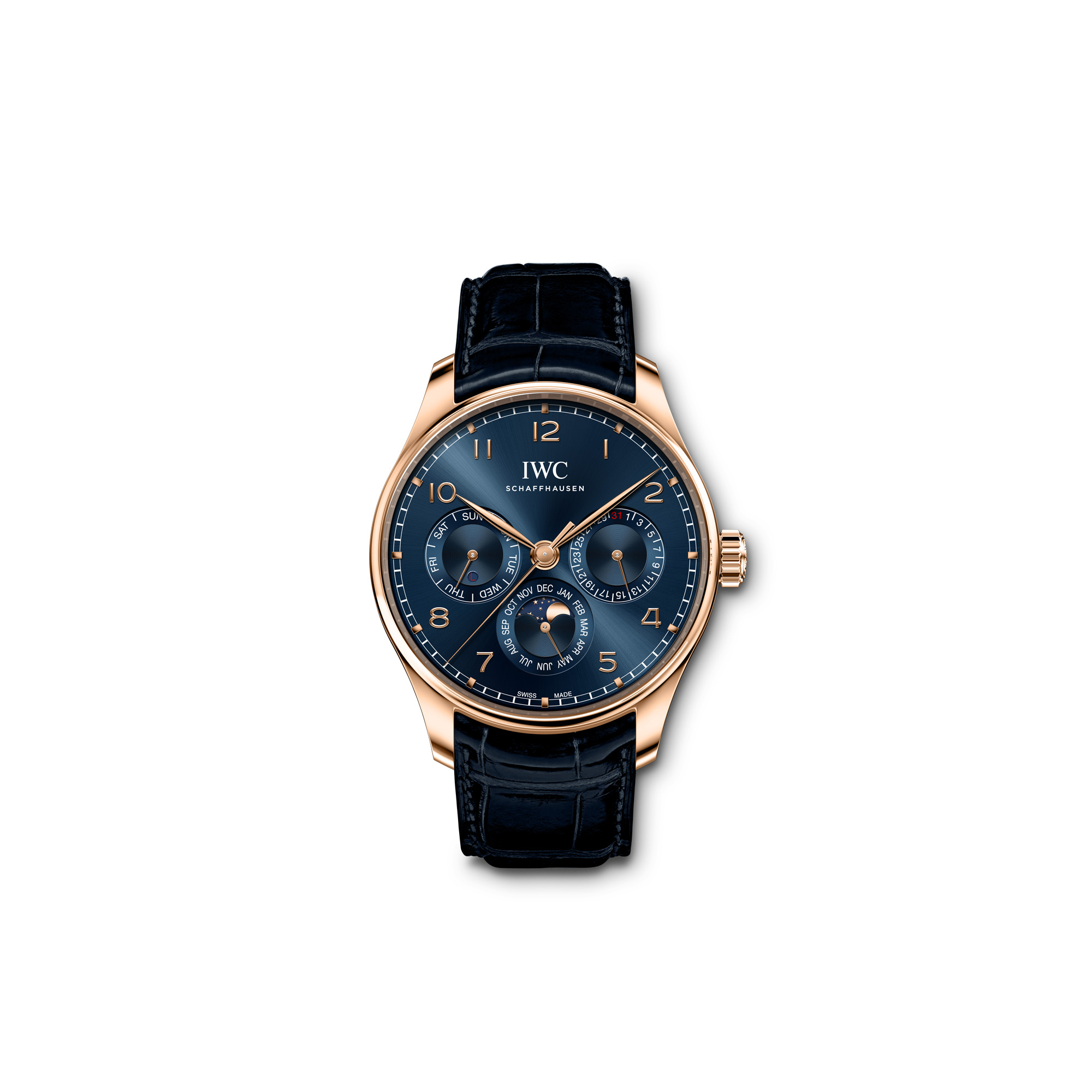 IWC Portugieser Perpetual Calendar 42 Ref IW344205 Boutique Edition in Rosegold Watches And Wonders 2020 Novelty