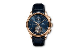 IWC Portugieser Tourbillon Rétrograde Chronograph IW394005 Boutique Edition 18k Armor Gold Watches And Wonders 2020 Novelty