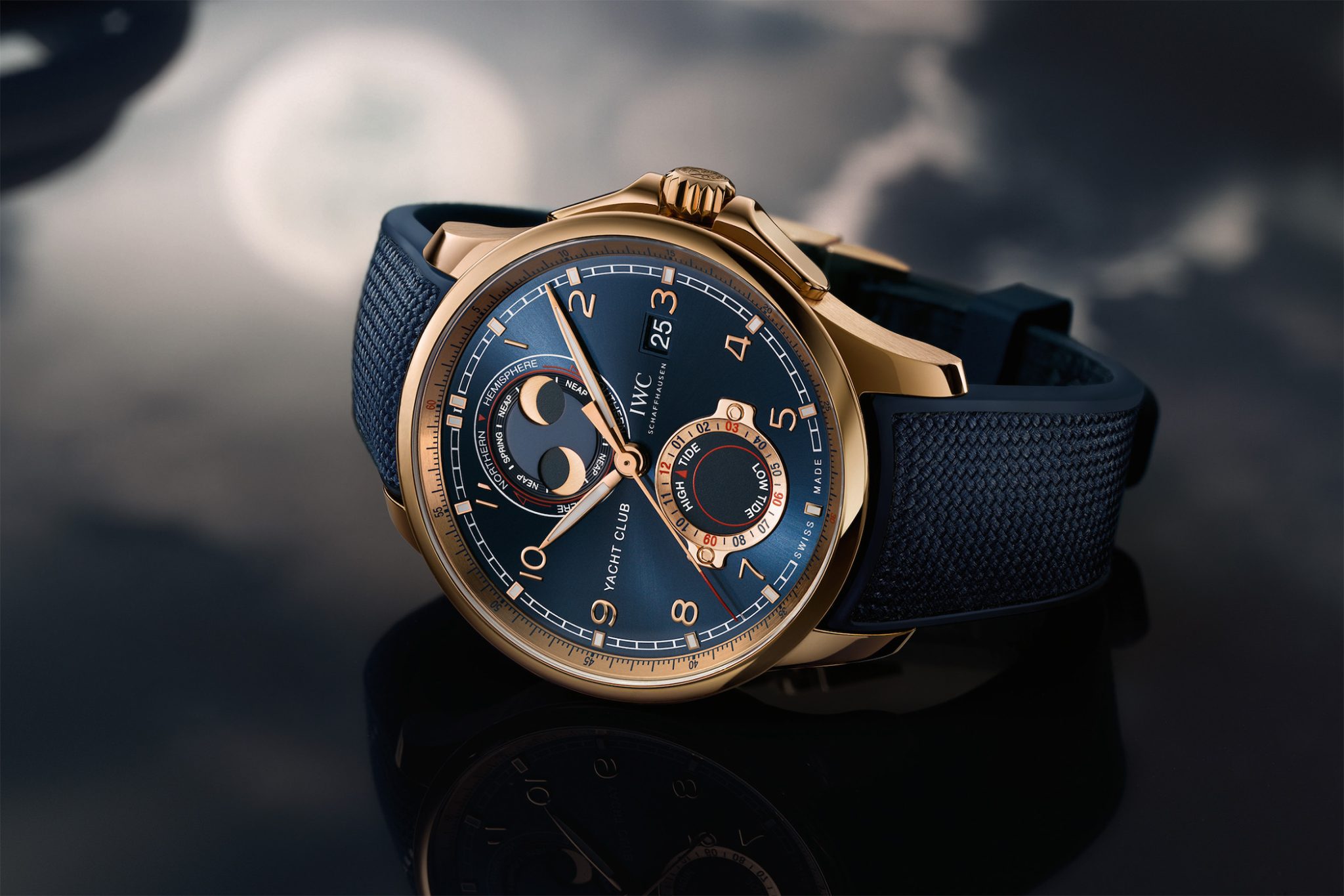 IWC Portugieser Yacht Club Moon and Tide IW344001 Mood Watches And Wonders 2020 Novelty