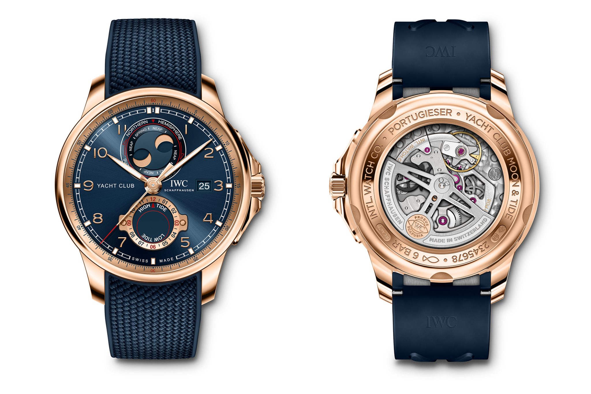 IWC Portugieser Yacht Club Moon and Tide IW344001 Watches And Wonders 2020 Novelty