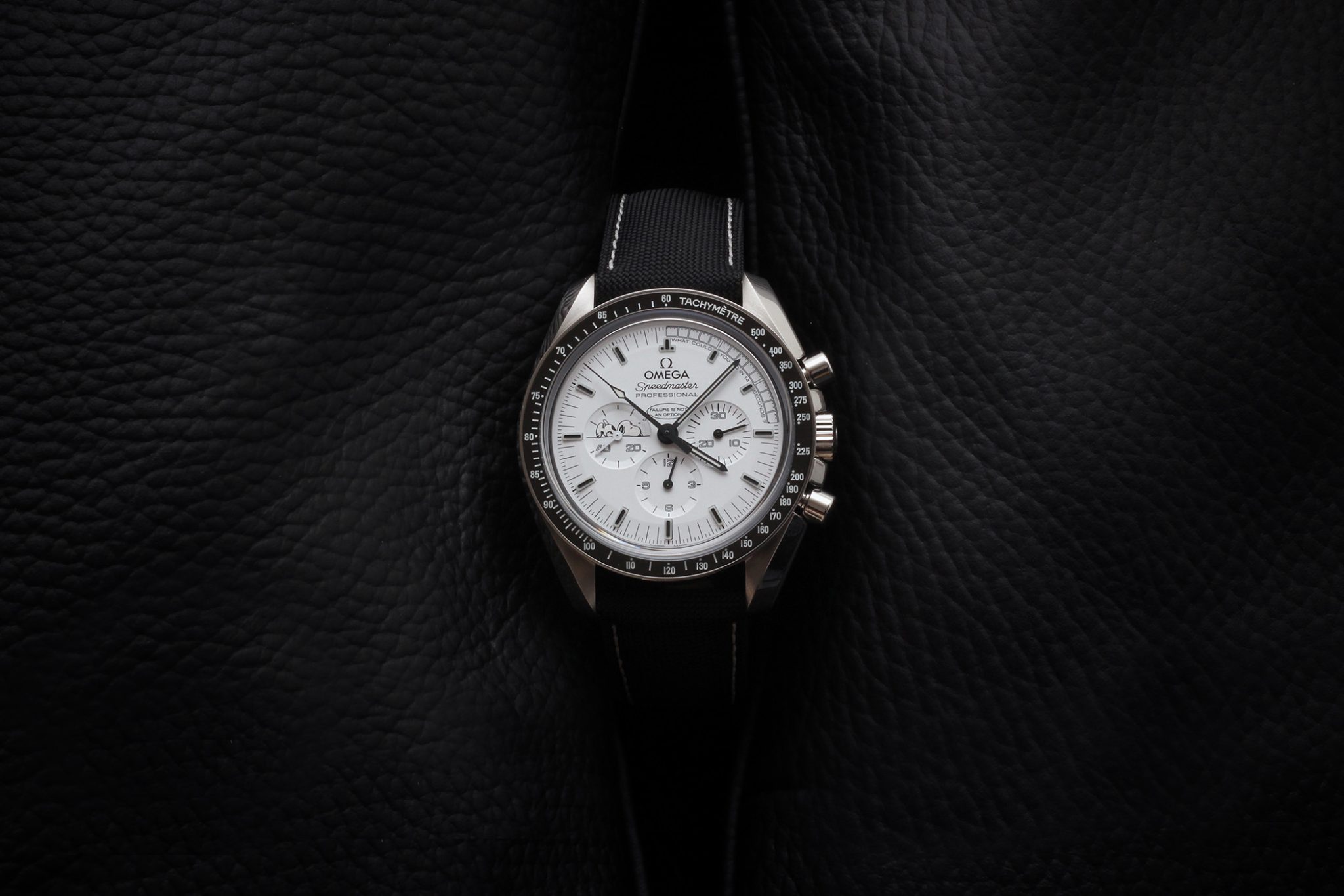 OMEGA Speedmaster Apollo 13 45th Anniversary Silver Snoopy Award Limited Edition.