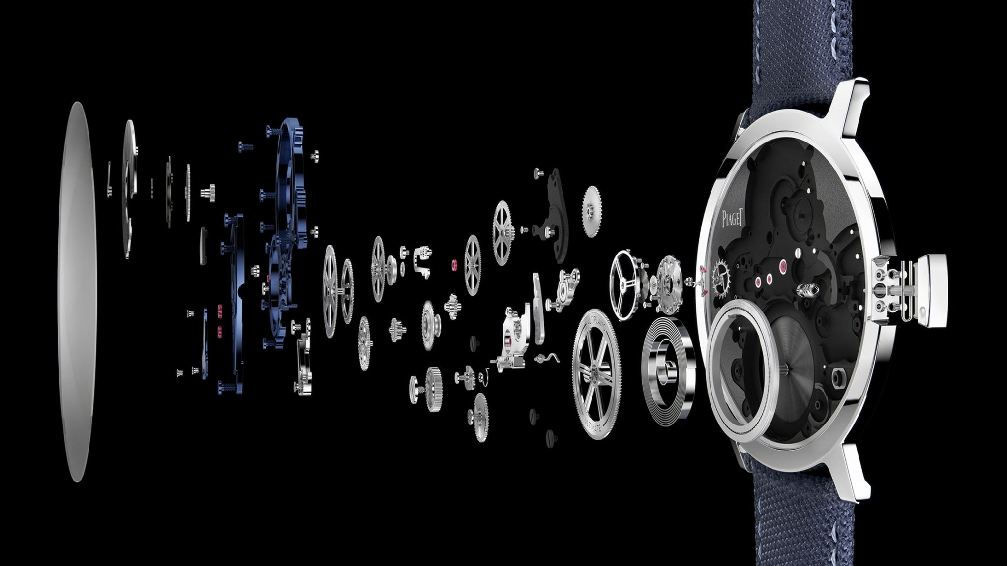 Piaget Altilpano Ultimate Concept - The Thinnest Mechanical Handwound Watch. Watches & Wonders 2020 Novelty