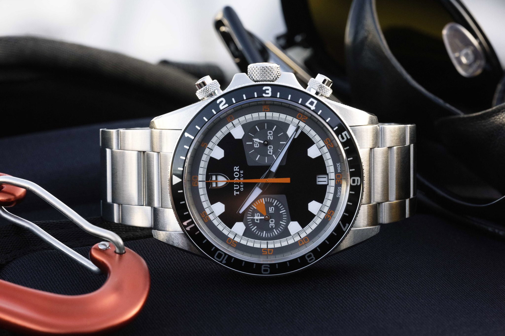 TUDOR Heritage Chrono M70330N 0005 Black Grey 95740 . Article 50 Years Of Tudor Chronographs