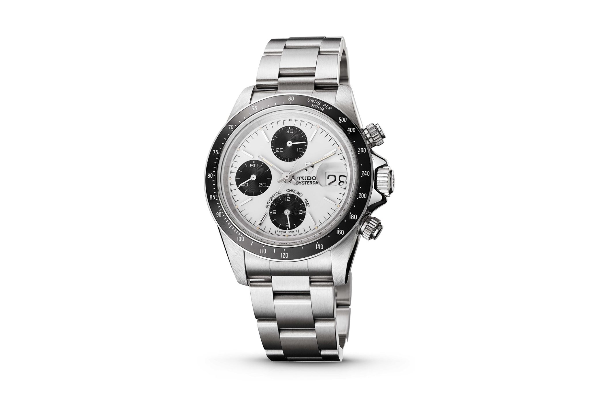 TUDOR Prince Oysterdate 79260 Sapphire from 1995 . Article 50 Years Of Tudor Chronographs