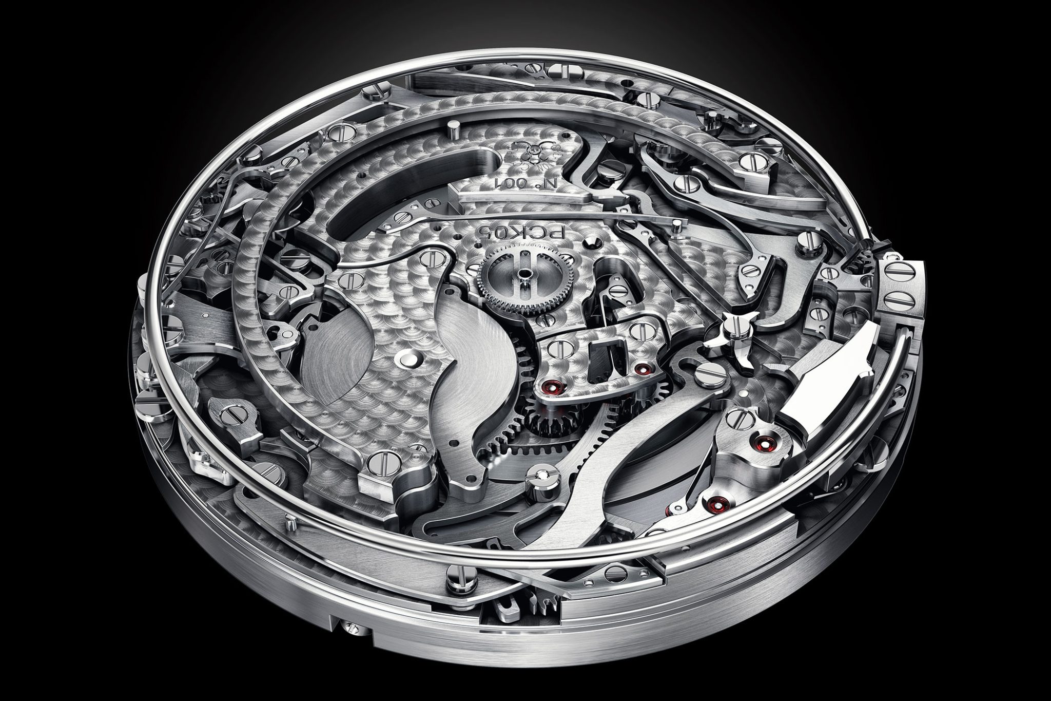  Christophe Claret Poker Watch Gaming Collection movement 