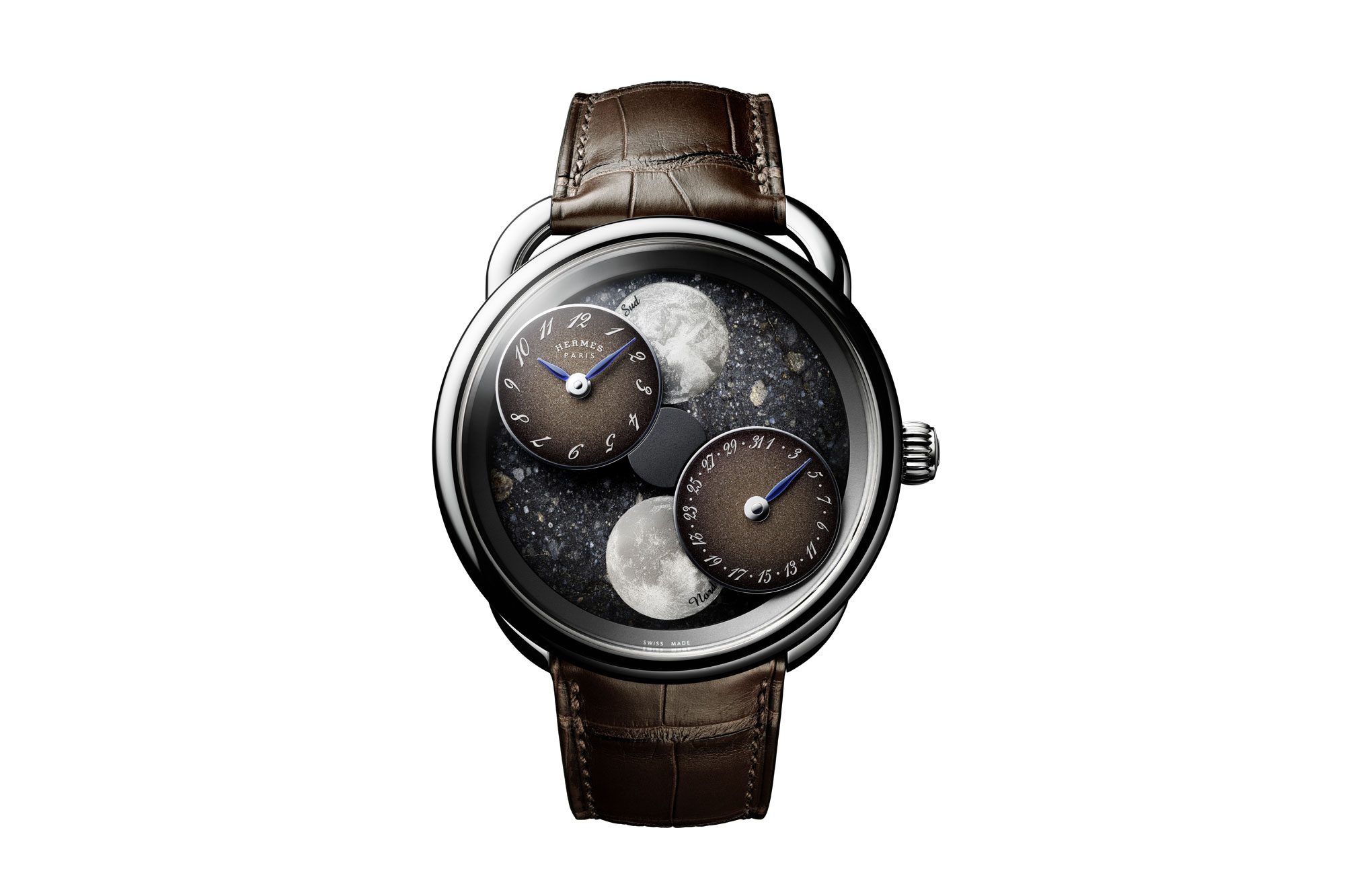 Hermes Arceau Heure De La Lune. Watches and Wonders 2020. Novelty, News