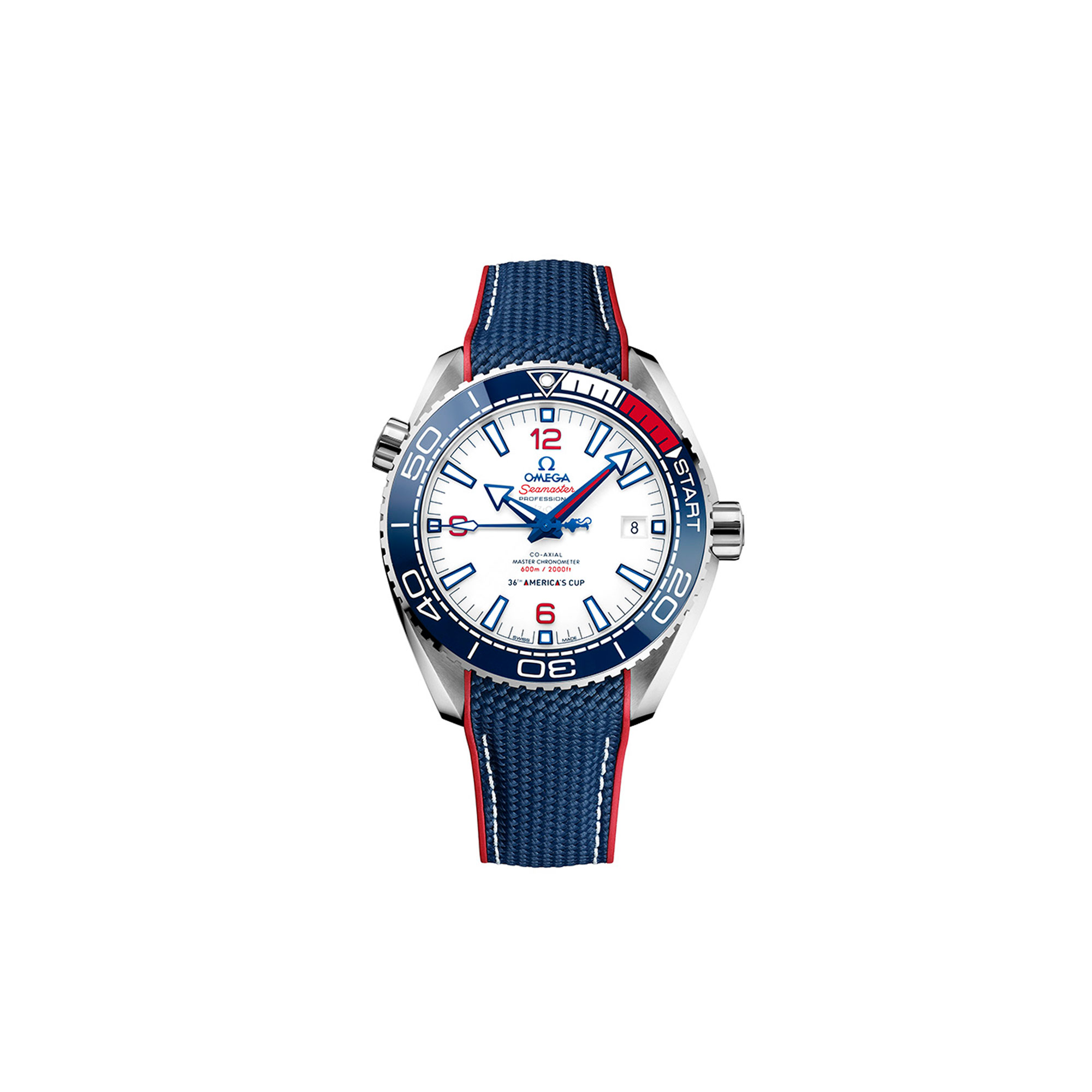 OMEGA Seamaster Planet-Ocean 36th America’s Cup Limited-Edition. OMEGA returns as America's Cup timekeeper in 2021