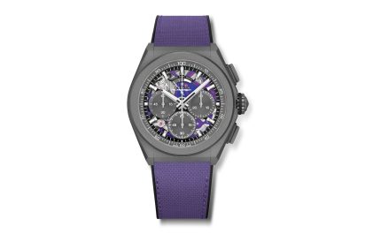 Zenith Defy21 Ultraviolet. Dial side. Novelty 2020, News