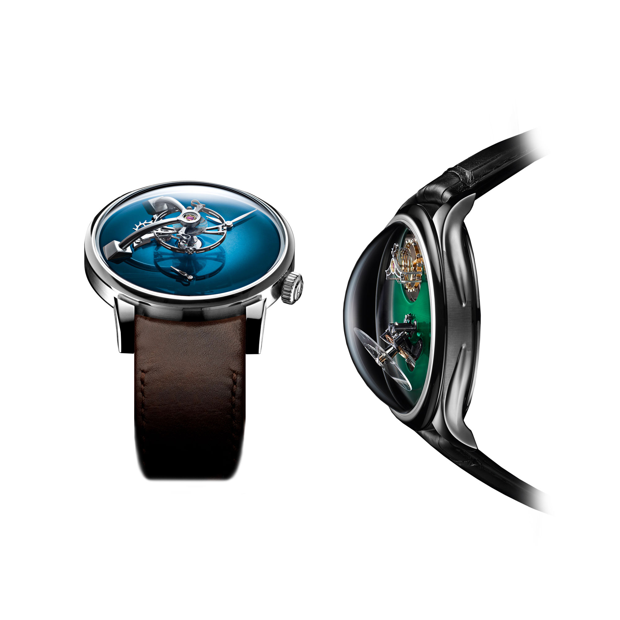 MB&F x H. Moser & Cie. LM101 and Endeavour Cylindrical Tourbillon. New Partnership. Collaboration. Novelty 2020. News