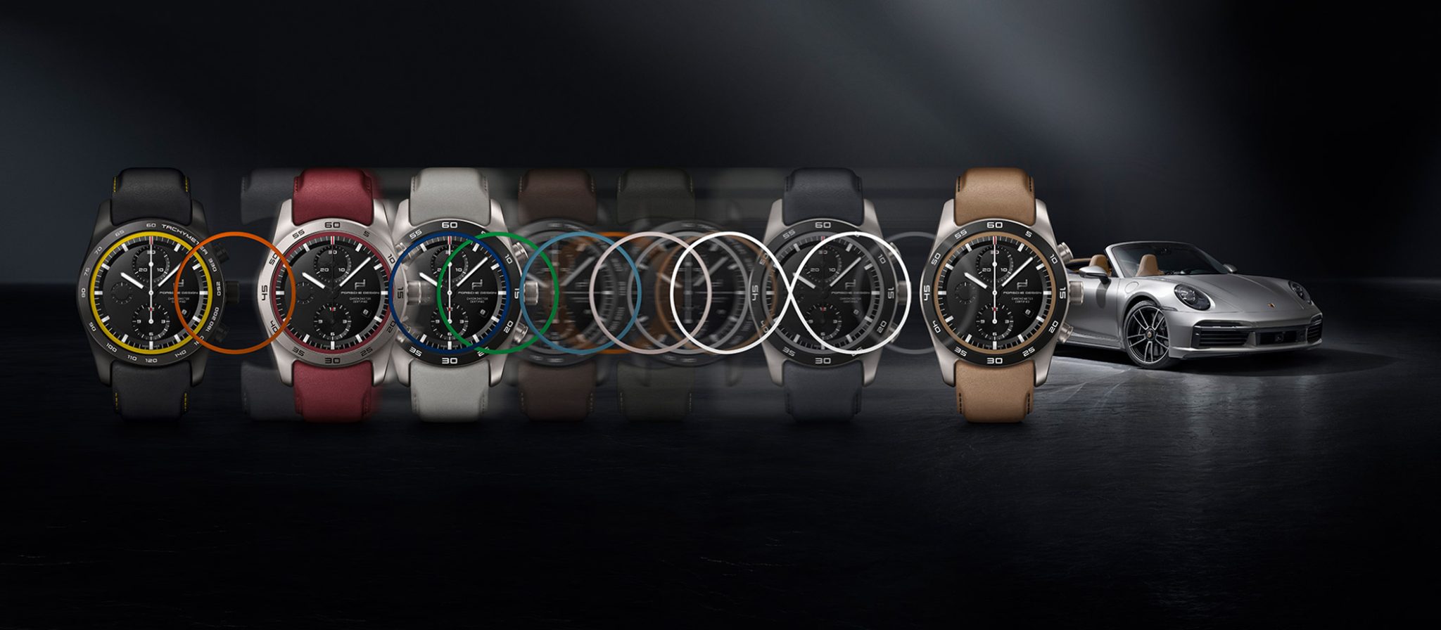 Porsche-Design-Custom-Built-Timepieces-und-Porsche-911-TurboS-Cabrio Porsche Design Chronotimer Series 1